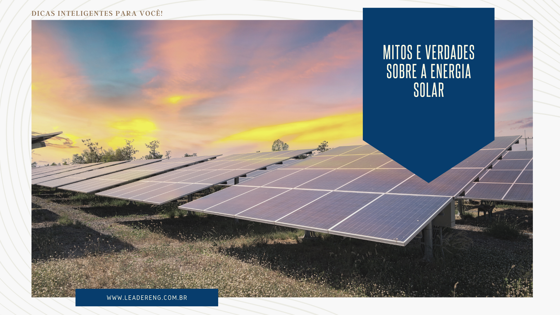 Mitos e verdades sobre a energia solar