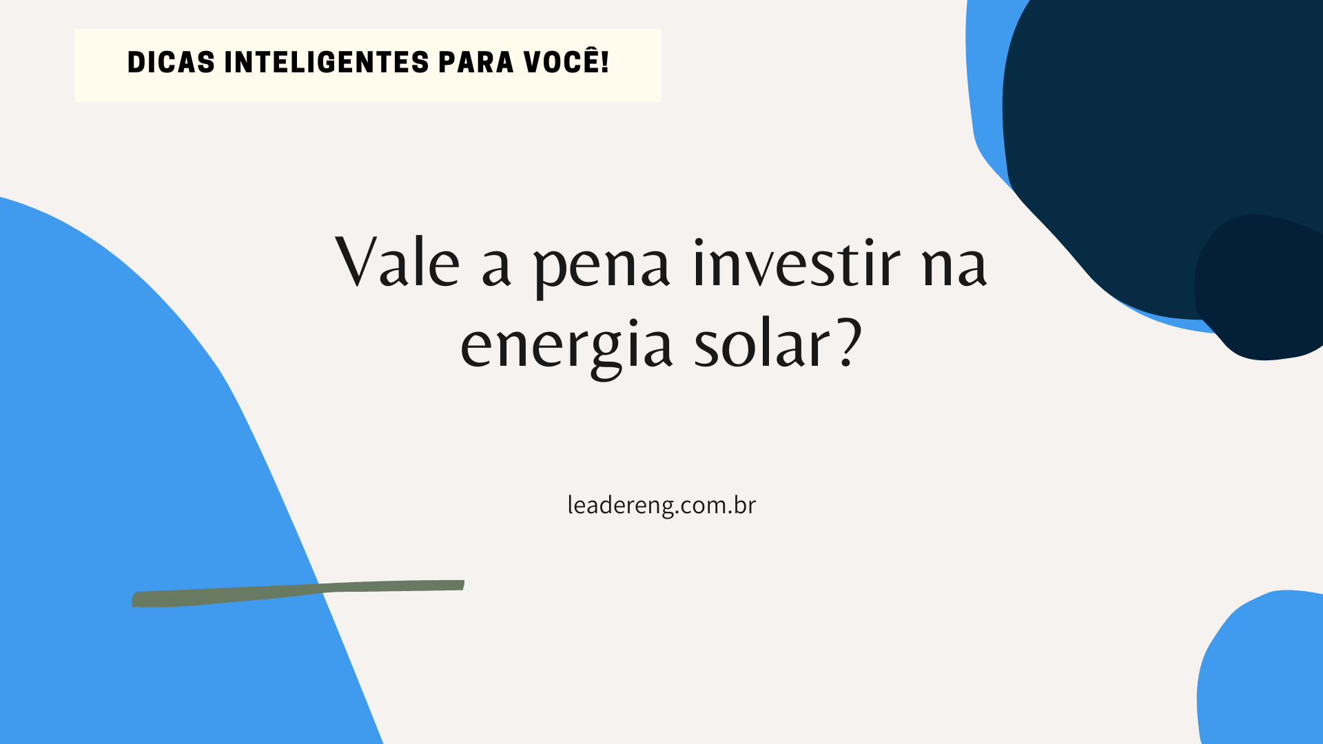 Vale a pena investir na energia solar?