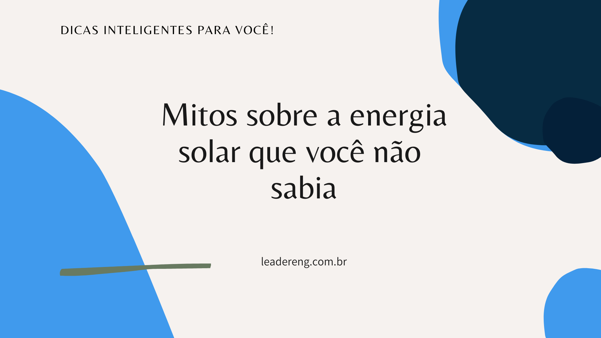 Mitos sobre a energia solar que você não sabia