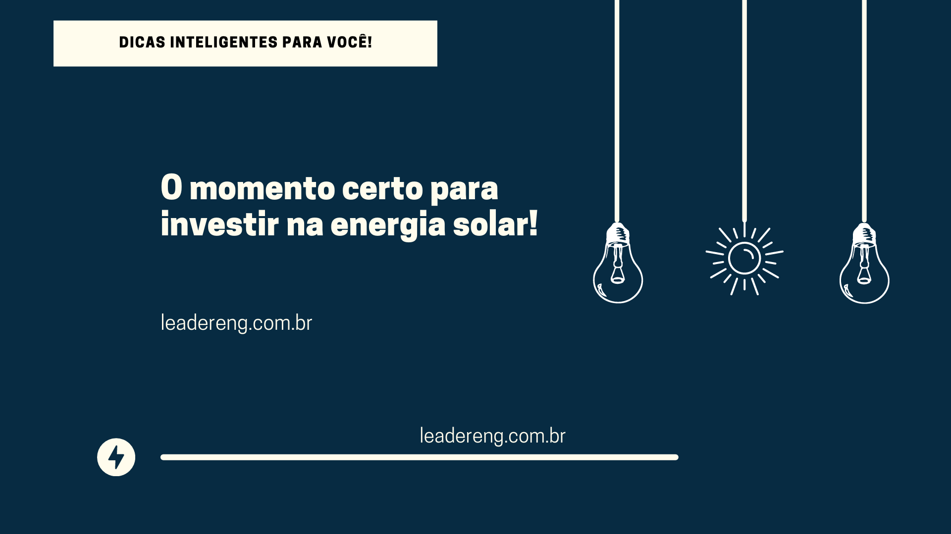 O momento certo para investir na energia solar!