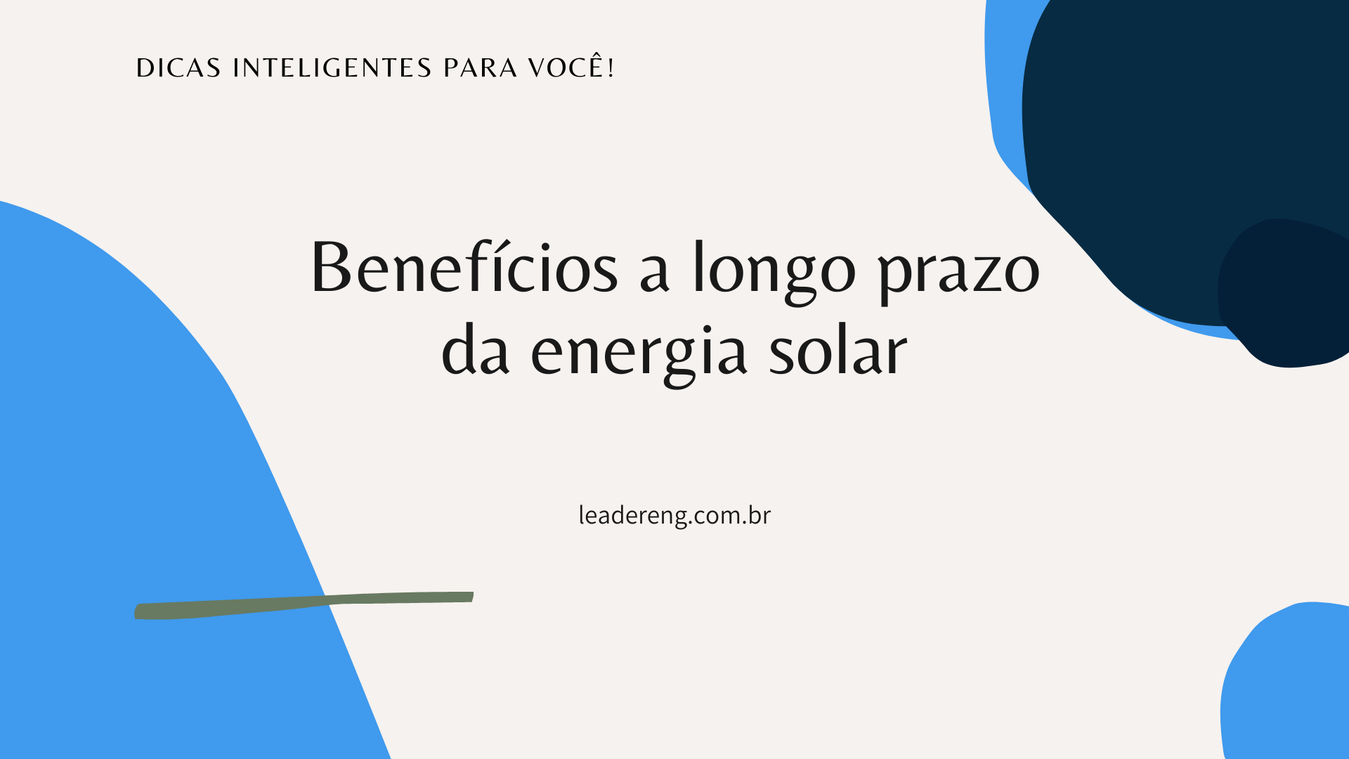 Benefícios a longo prazo da energia solar